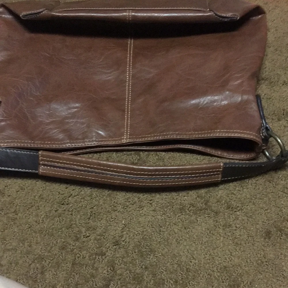 Axcess-A Liz Claiborne Co brown hobo bag purse